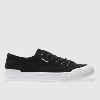 HUF BLACK & WHITE CLASSIC LO TRAINERS HUF BLACK & WHITE CLASSIC LO TRAINERS