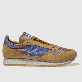 ADIDAS TAN NEW YORK TRAINERS ADIDAS TAN NEW YORK TRAINERS