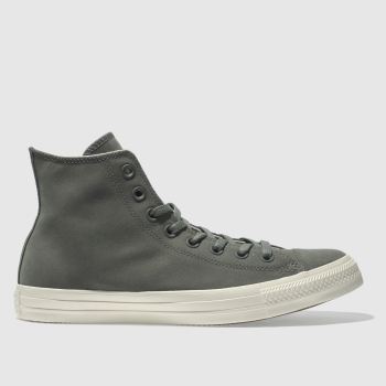 CONVERSE GREY CHUCK TAYLOR ALL STAR HI TRAINERS CONVERSE GREY CHUCK TAYLOR ALL STAR HI TRAINERS