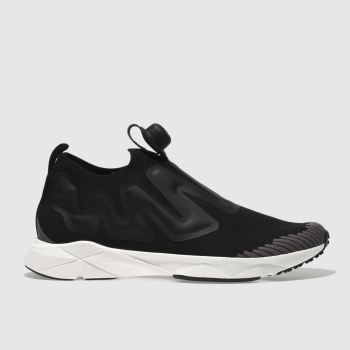 REEBOK BLACK & GREY PUMP SUPREME TRAINERS REEBOK BLACK & GREY PUMP SUPREME TRAINERS
