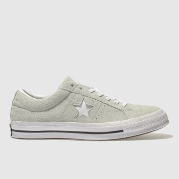 CONVERSE LIGHT GREEN ONE STAR OX TRAINERS CONVERSE LIGHT GREEN ONE STAR OX TRAINERS