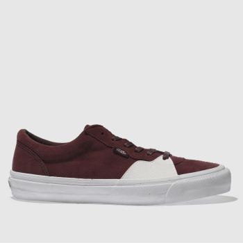 VANS BURGUNDY STYLE 205 TRAINERS VANS BURGUNDY STYLE 205 TRAINERS
