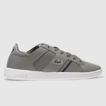 LACOSTE GREY NOVAS CT TRAINERS LACOSTE GREY NOVAS CT TRAINERS