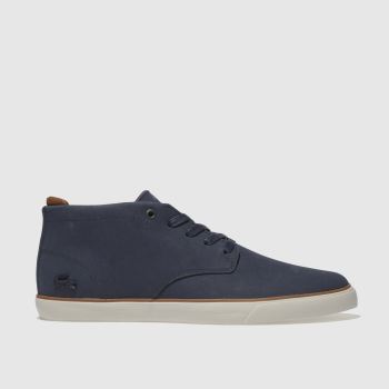 LACOSTE NAVY ESPARRE CHUKKA TRAINERS LACOSTE NAVY ESPARRE CHUKKA TRAINERS