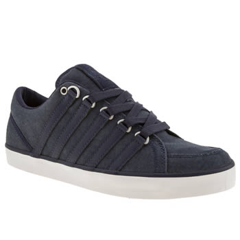 mens k-swiss navy gowmet ii trainers mens k-swiss navy gowmet ii trainers