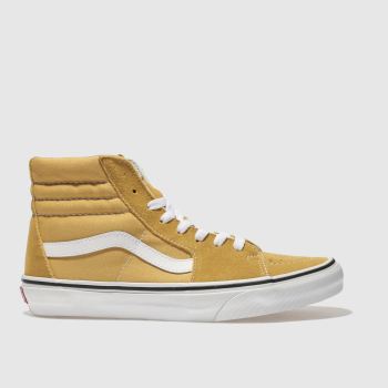 VANS YELLOW SK8-HI TRAINERS VANS YELLOW SK8-HI TRAINERS