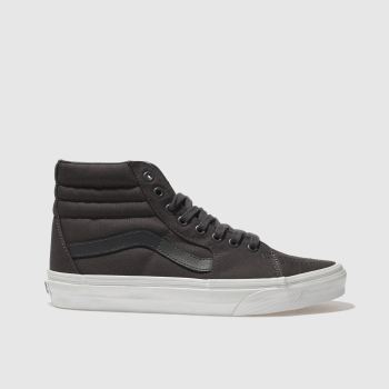 VANS DARK GREY SK8-HI TRAINERS VANS DARK GREY SK8-HI TRAINERS