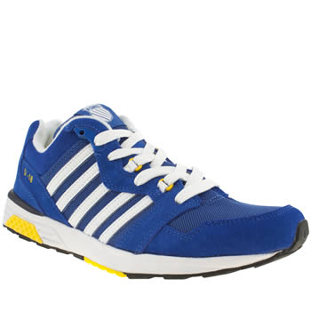 mens k-swiss blue si-18 rannell 2 trainers mens k-swiss blue si-18 rannell 2 trainers