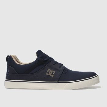 DC SHOES NAVY HEATHROW VULC TX TRAINERS DC SHOES NAVY HEATHROW VULC TX TRAINERS
