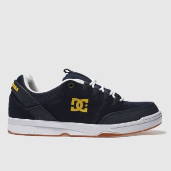 DC SHOES NAVY & WHITE SYNTAX TRAINERS DC SHOES NAVY & WHITE SYNTAX TRAINERS