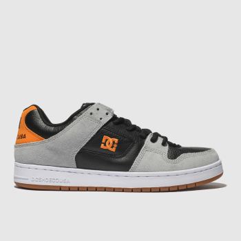 DC SHOES BLACK & ORANGE MANTECA TX SE TRAINERS DC SHOES BLACK & ORANGE MANTECA TX SE TRAINERS