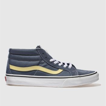 VANS NAVY SK8-MID REISSUE TRAINERS VANS NAVY SK8-MID REISSUE TRAINERS