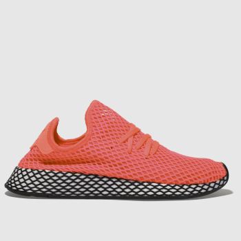 ADIDAS PINK DEERUPT RUNNER TRAINERS ADIDAS PINK DEERUPT RUNNER TRAINERS