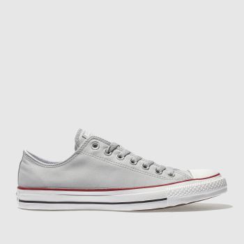 CONVERSE GREY CHUCK TAYLOR PEACH CANVAS OX TRAINERS CONVERSE GREY CHUCK TAYLOR PEACH CANVAS OX TRAINERS