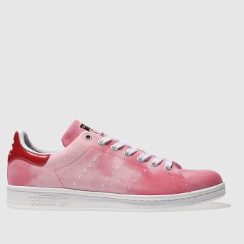 ADIDAS RED STAN SMITH PHARRELL HU HOLI TRAINERS ADIDAS RED STAN SMITH PHARRELL HU HOLI TRAINERS