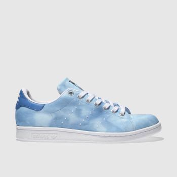 ADIDAS PALE BLUE STAN SMITH PHARRELL HU HOLI TRAINERS ADIDAS PALE BLUE STAN SMITH PHARRELL HU HOLI TRAINERS