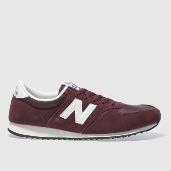 NEW BALANCE BURGUNDY 420 TRAINERS NEW BALANCE BURGUNDY 420 TRAINERS