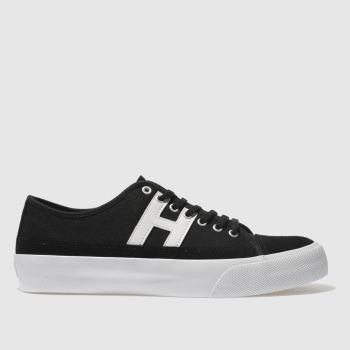 HUF BLACK & WHITE HUPPER 2 LO TRAINERS HUF BLACK & WHITE HUPPER 2 LO TRAINERS