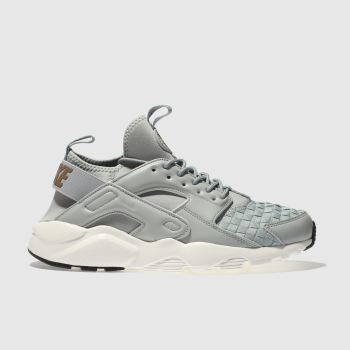 NIKE LIGHT GREY AIR HUARACHE RUN ULTRA SE TRAINERS NIKE LIGHT GREY AIR HUARACHE RUN ULTRA SE TRAINERS