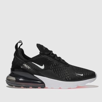 NIKE BLACK AIR MAX 270 TRAINERS NIKE BLACK AIR MAX 270 TRAINERS