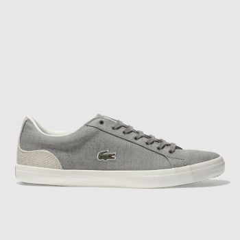 LACOSTE GREY LEROND 218 TRAINERS LACOSTE GREY LEROND 218 TRAINERS