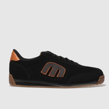 ETNIES BLACK & GREY LO-CUT II LS TRAINERS ETNIES BLACK & GREY LO-CUT II LS TRAINERS