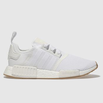 ADIDAS WHITE NMD_R1 TRAINERS ADIDAS WHITE NMD_R1 TRAINERS
