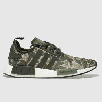 ADIDAS KHAKI NMD_R1 TRAINERS ADIDAS KHAKI NMD_R1 TRAINERS