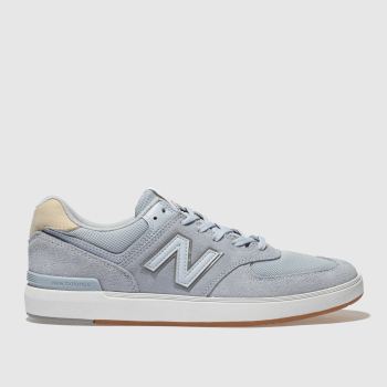 NEW BALANCE PALE BLUE ALL COASTS 574 TRAINERS NEW BALANCE PALE BLUE ALL COASTS 574 TRAINERS