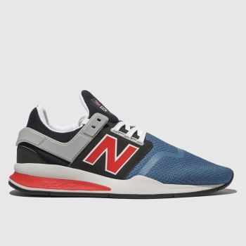 NEW BALANCE BLUE 247 V2 TRAINERS NEW BALANCE BLUE 247 V2 TRAINERS