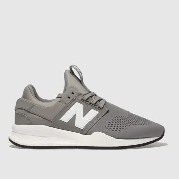 NEW BALANCE GREY 247 V2 TRAINERS NEW BALANCE GREY 247 V2 TRAINERS