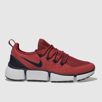 NIKE RED POCKET FLY DM TRAINERS NIKE RED POCKET FLY DM TRAINERS