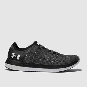under armour black & white slingride 2 trainers under armour black & white slingride 2 trainers