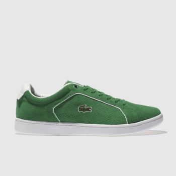 LACOSTE GREEN CARNABY EVO TRAINERS LACOSTE GREEN CARNABY EVO TRAINERS