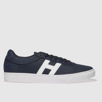 HUF NAVY & WHITE SOTO TRAINERS HUF NAVY & WHITE SOTO TRAINERS