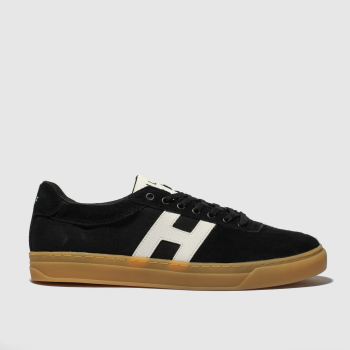 HUF BLACK & WHITE SOTO TRAINERS HUF BLACK & WHITE SOTO TRAINERS