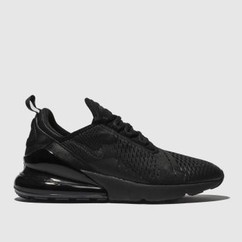 NIKE BLACK AIR MAX 270 TRAINERS NIKE BLACK AIR MAX 270 TRAINERS