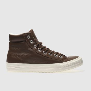 CONVERSE DARK BROWN ALL STAR BOOT PC HI TRAINERS CONVERSE DARK BROWN ALL STAR BOOT PC HI TRAINERS