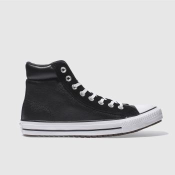CONVERSE BLACK & WHITE ALL STAR BOOT PC HI TRAINERS CONVERSE BLACK & WHITE ALL STAR BOOT PC HI TRAINERS