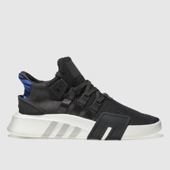 ADIDAS DARK GREY EQT BASK ADV TRAINERS ADIDAS DARK GREY EQT BASK ADV TRAINERS