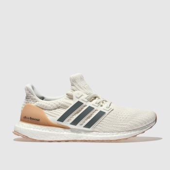 ADIDAS WHITE & NAVY ULTRABOOST TRAINERS ADIDAS WHITE & NAVY ULTRABOOST TRAINERS
