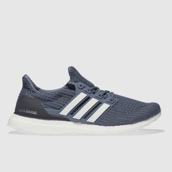 ADIDAS NAVY & WHITE ULTRABOOST TRAINERS ADIDAS NAVY & WHITE ULTRABOOST TRAINERS