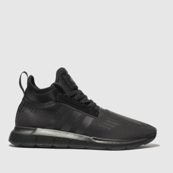 ADIDAS BLACK SWIFT RUN BARRIER TRAINERS ADIDAS BLACK SWIFT RUN BARRIER TRAINERS