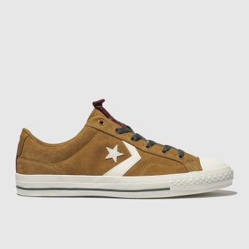 CONVERSE TAN STAR PLAYER OX TRAINERS CONVERSE TAN STAR PLAYER OX TRAINERS