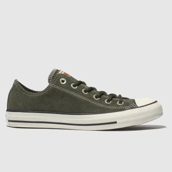 CONVERSE KHAKI ALL STAR BASE CAMP OX TRAINERS CONVERSE KHAKI ALL STAR BASE CAMP OX TRAINERS