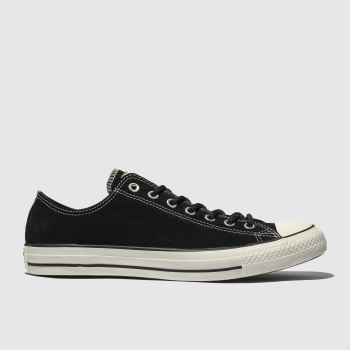 CONVERSE BLACK ALL STAR BASE CAMP OX TRAINERS CONVERSE BLACK ALL STAR BASE CAMP OX TRAINERS