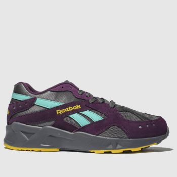 REEBOK DARK PURPLE AZTREK TRAINERS REEBOK DARK PURPLE AZTREK TRAINERS