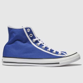 converse blue chuck taylor all star hi trainers converse blue chuck taylor all star hi trainers