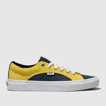 vans navy & white lampin trainers vans navy & white lampin trainers