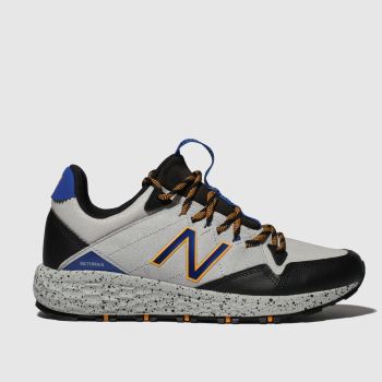 NEW BALANCE GREY & BLACK CRAG TRAINERS NEW BALANCE GREY & BLACK CRAG TRAINERS